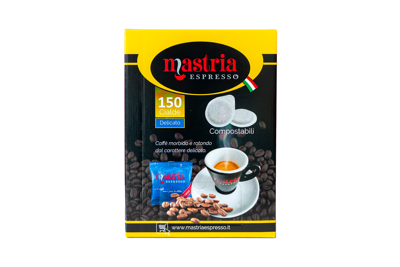 150 Cialde Compostabili - Gusto DELICATO