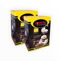 300 Cialde compostabili - Gusto INTENSO - 2 BOX DA 150