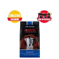 Caffè MACINATO - Gusto DELICATO - 30 Confezioni da 250g